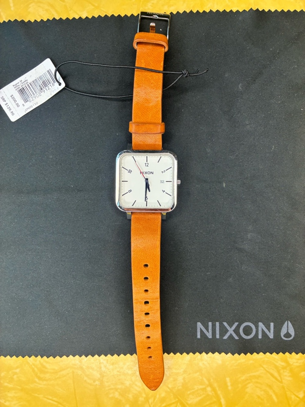 Nixon Leather The Ragnar 36 “Brothers in Arms” Watch